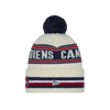 Montreal Canadiens Cuffed Knit Toque with Pom – Cream