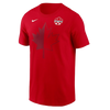 Nike Soccer Canada Home Logo Core T-Shirt - Red
