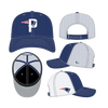 New England Patriots New Era 9SEVENTY Stretch-Snap Deceptor Letter Logo Trucker Hat- Navy