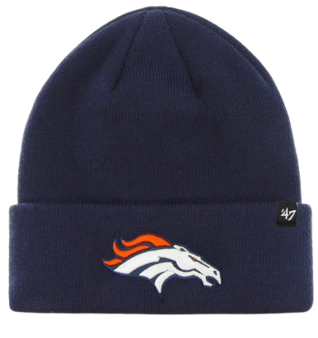 Denver Broncos Vintage '47 Single Fold Toque - Navy
