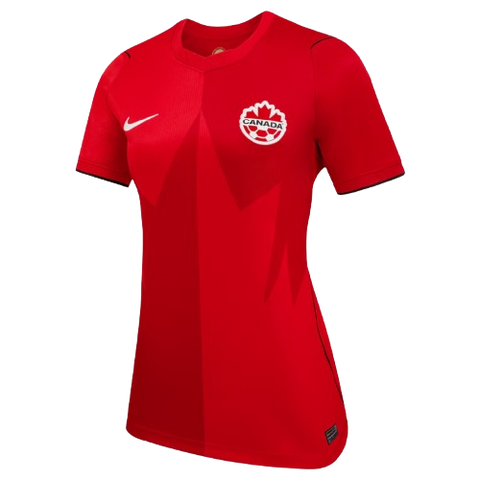 Nike Women's Soccer Canada World Cup 2026 Home Jersey  - Red