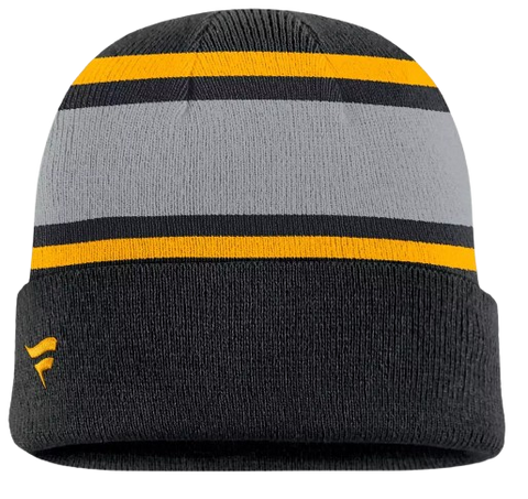 Boston Bruins Vintage Fanatics Single Fold Toque - Striped