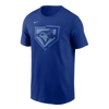 Toronto Blue Jays Nike Home Plate Inspired Icon T-Shirt - Blue