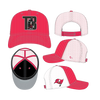 Tampa Bay Buccaneers New Era 9SEVENTY Stretch-Snap Deceptor Letter Logo Trucker Hat- Red