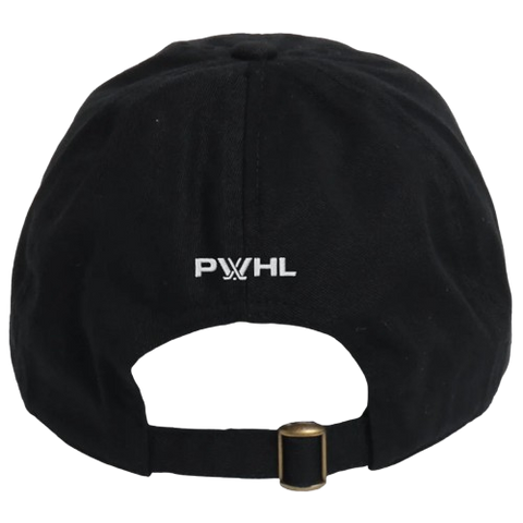 Vancouver Goldeneyes Bauer Adjustable Twill Hat - Black