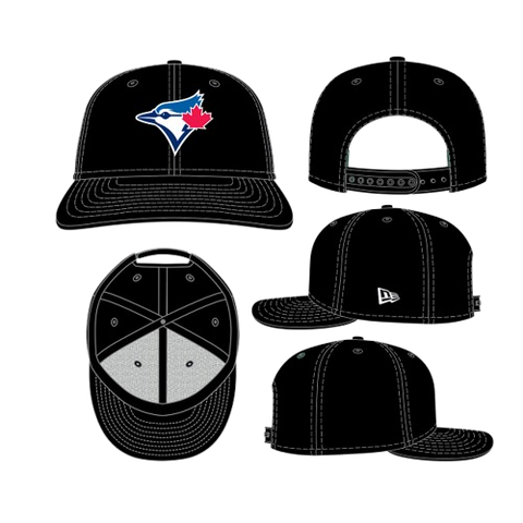 Toronto Blue Jays New Era 9SEVENTY Stretch-Snapback - Black