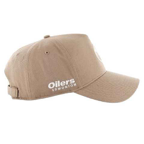 Edmonton Oilers ’47 Brand Foundational Offside Hat – Dune