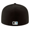 Miami Marlins New Era 59FIFTY Pro Fit Hat - Black