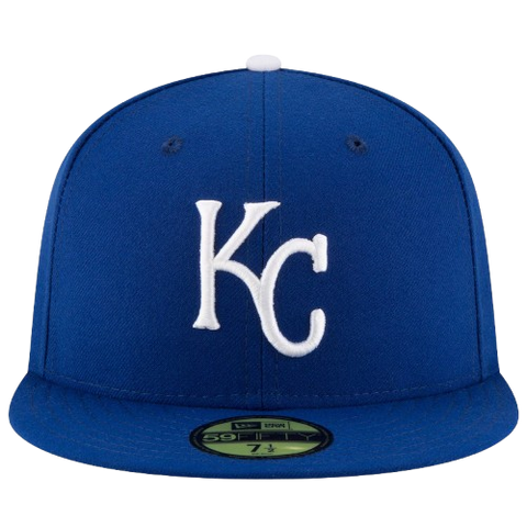 Kansas City Royals New Era 59FIFTY Pro Fit Hat - Blue