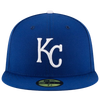 Kansas City Royals New Era 59FIFTY Pro Fit Hat - Blue