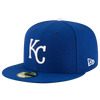Kansas City Royals New Era 59FIFTY Pro Fit Hat - Blue