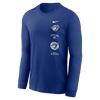 Toronto Blue Jays 50th Season Anniversary Nike Long Sleeve Shirt - Blue