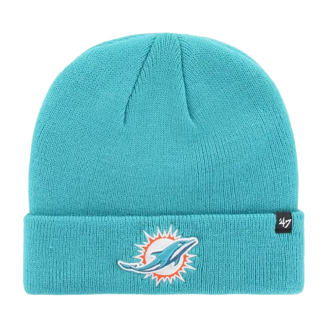 Miami Dolphins Vintage '47 Single Fold Toque - Teal