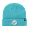 Miami Dolphins Vintage '47 Single Fold Toque - Teal