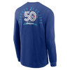 Toronto Blue Jays 50th Season Anniversary Nike Long Sleeve Shirt - Blue