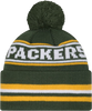Green Bay Packers New Era Cuffed Knit Toque with Pom – Green