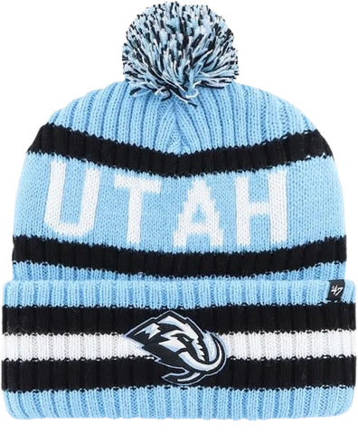 Utah Mammoth Cuffed Knit Toque with Pom