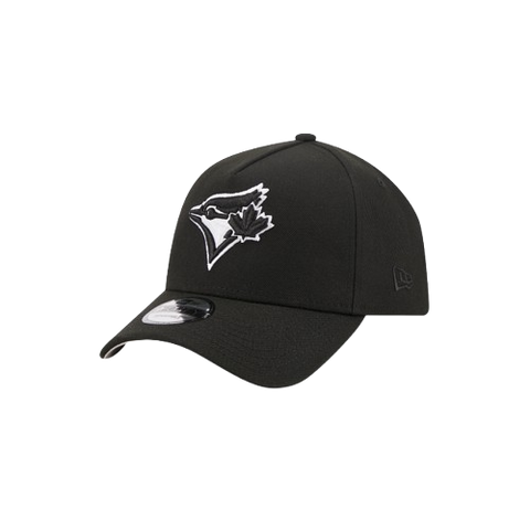 Toronto Blue Jays New Era A-Frame 9FORTY Adjustable -Black & White