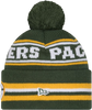Green Bay Packers New Era Cuffed Knit Toque with Pom – Green