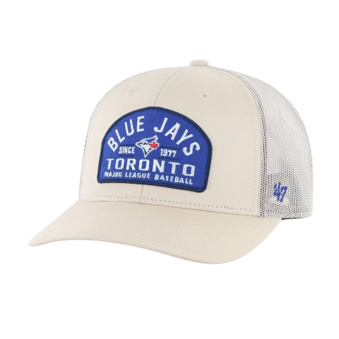 Toronto Blue Jays ’47 Brand Leland Trucker Adjustable Hat - Beige