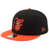 Baltimore Orioles New Era 59FIFTY Pro Fit Hat - Black