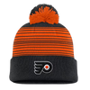 Philadelphia Flyers Spirit Cuffed Knit Toque with Pom