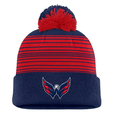 Washington Capitals Spirit Cuffed Knit Toque with Pom