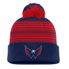 Washington Capitals Spirit Cuffed Knit Toque with Pom
