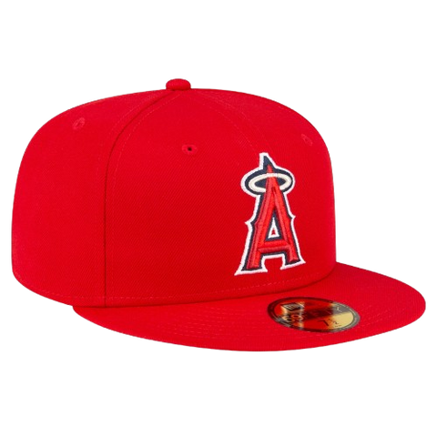 Los Angeles Angels New Era 59FIFTY Pro Fit Hat - Red