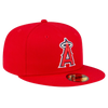Los Angeles Angels New Era 59FIFTY Pro Fit Hat - Red