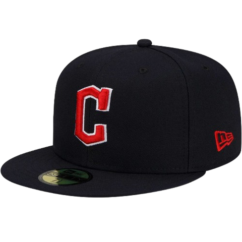 Cleveland Guardians New Era 59FIFTY Pro Fit Hat - Navy