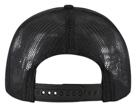 Toronto Blue Jays '47 Brand Contemporary Snapback Hitch Hat - Black on Black