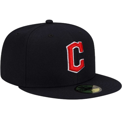 Cleveland Guardians New Era 59FIFTY Pro Fit Hat - Navy