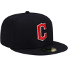 Cleveland Guardians New Era 59FIFTY Pro Fit Hat - Navy