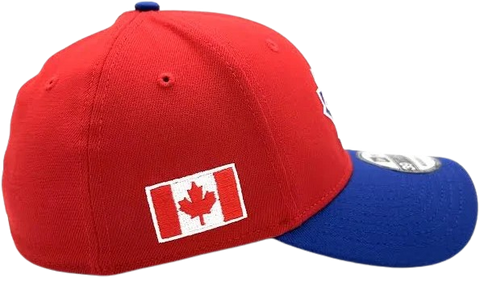 Toronto Blue Jays Canada Day 39THIRTY Stretch Fit - Red