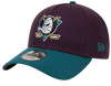 Anaheim Ducks Vintage Logo A-Frame 9FORTY Adjustable - Eggplant