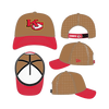 Kansas City Chiefs New Era 9Forty M-Crown A-Frame Deceptor Letter Logo Trucker Hat- Bronze