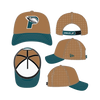 Philadelphia Eagles New Era 9Forty M-Crown A-Frame Deceptor Letter Logo Trucker Hat- Bronze