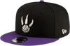 Toronto Raptors New Era 9FIFTY Snapback - Black & Purple