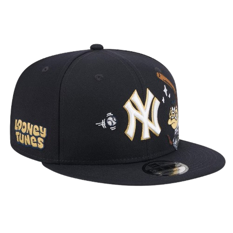 New York Yankees x Looney Tunes: Tasmanian Devil New Era 9FIFTY Snapback - Navy
