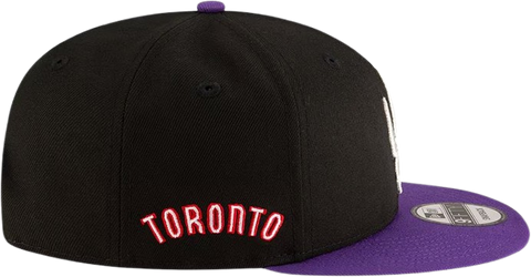 Toronto Raptors New Era 9FIFTY Snapback - Black & Purple