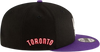 Toronto Raptors New Era 9FIFTY Snapback - Black & Purple