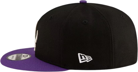 Toronto Raptors New Era 9FIFTY Snapback - Black & Purple