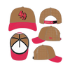San Francisco 49ers New Era 9Forty M-Crown A-Frame Deceptor Letter Logo Trucker Hat- Bronze