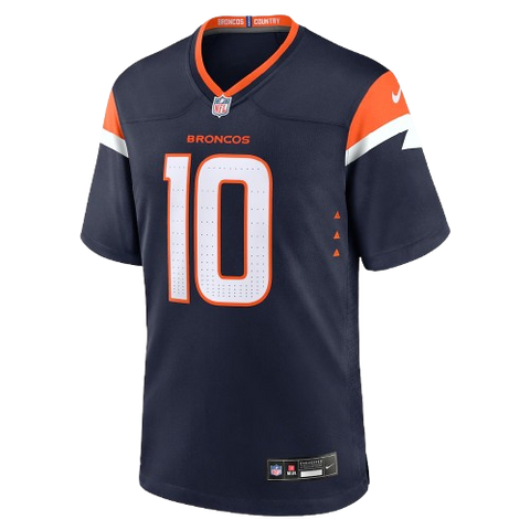 Denver Broncos Bo Nix Alternate Game Jersey - Navy