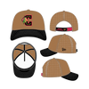 Chicago Blackhawks New Era 9Forty M-Crown A-Frame Deceptor Letter Logo Trucker Hat- Bronze