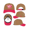 Detroit Red Wings New Era 9Forty M-Crown A-Frame Deceptor Letter Logo Trucker Hat- Bronze