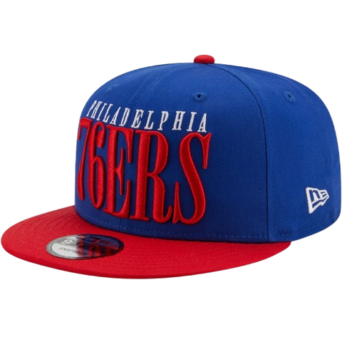 Philadelphia 76ers New Era 9FIFTY Snapback - Blue