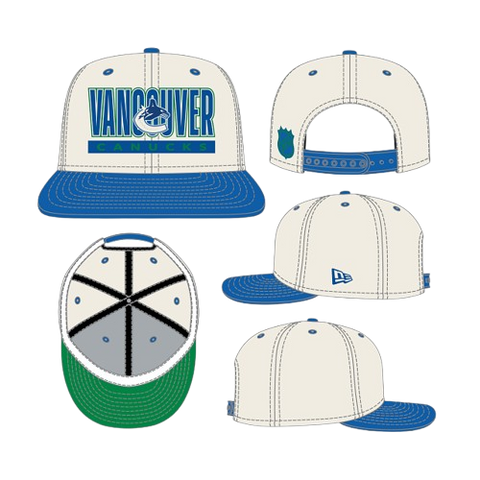Vancouver Canucks New Era 9FIFTY Classic Snapback - Two-Tone