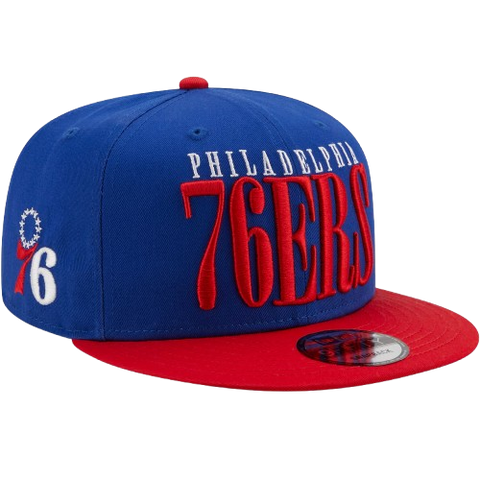 Philadelphia 76ers New Era 9FIFTY Snapback - Blue